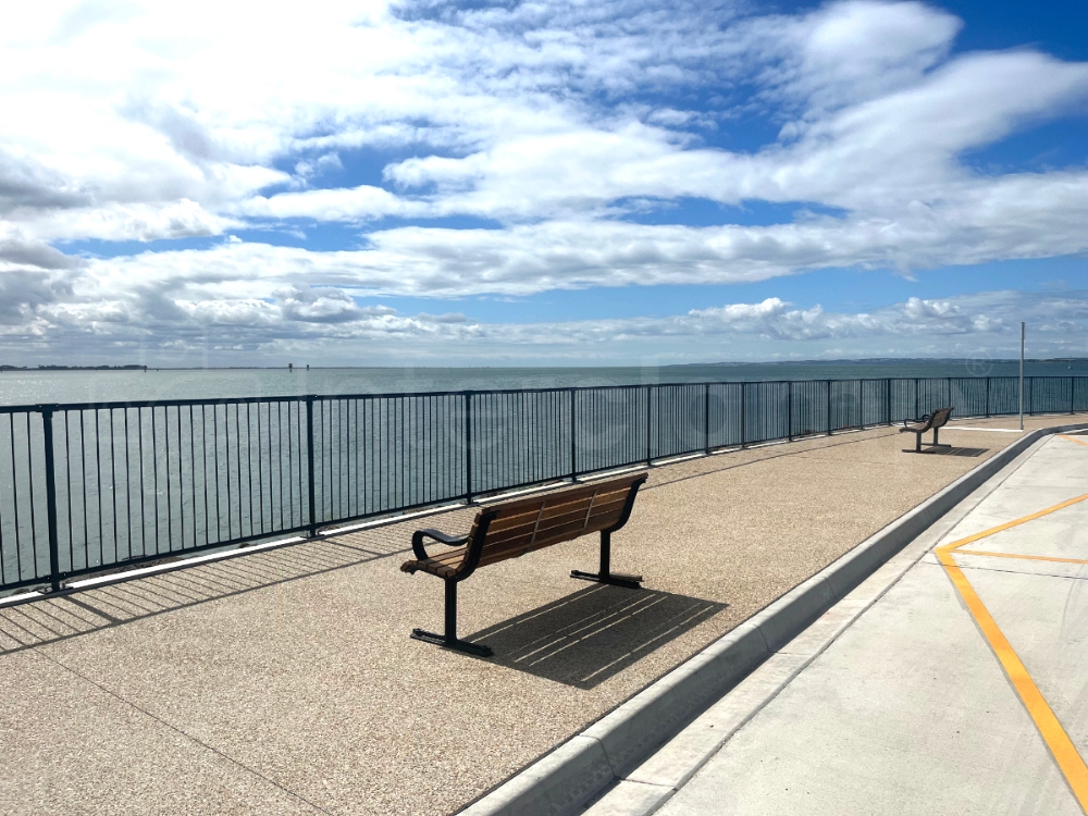 Interclamp Pedestrian key clamp barriers installed at the Port of Geelong